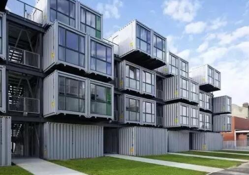 濟南天橋區(qū)濱河南路住人集裝箱公寓