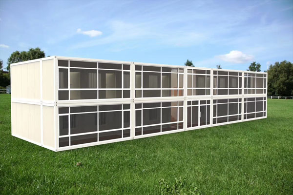 裝配式打包箱房采用模塊化設(shè)計(jì)思想和生產(chǎn)工藝 濟(jì)南裝配式打包箱