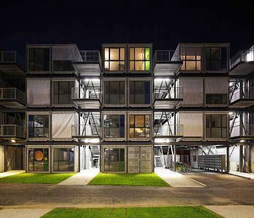 集裝箱建筑模塊化與工業(yè)定制 濟南住人集裝箱